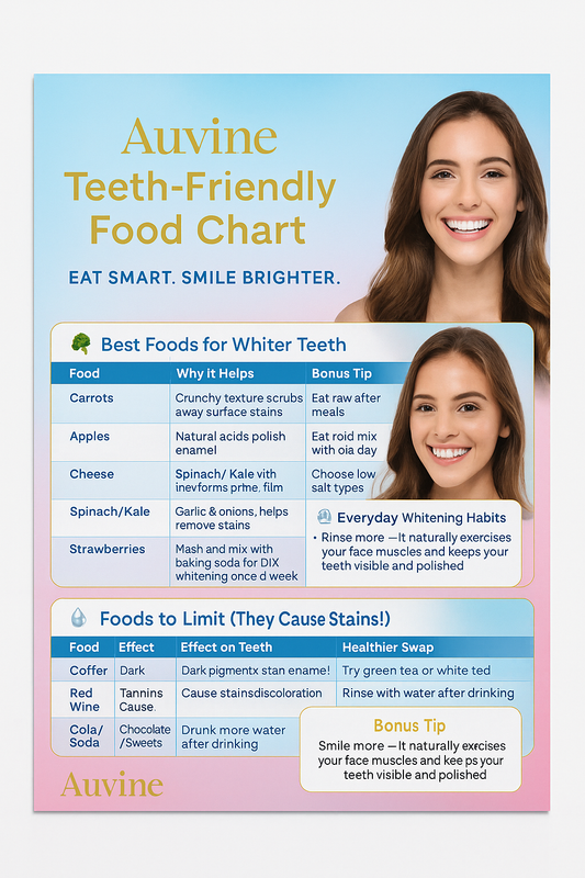 + FREE Teeth-Friendly Food Chart