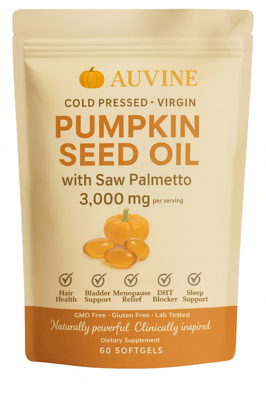 Auvine Pumpkin Seed Oil Softgels