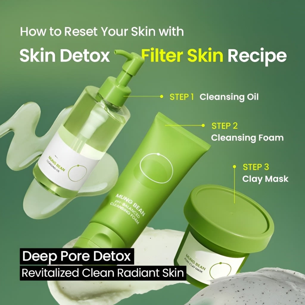 Auvine Mung Bean Detox Trio