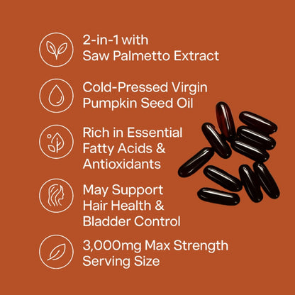 Auvine Pumpkin Seed Oil Softgels