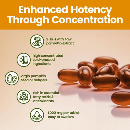 Auvine Pumpkin Seed Oil Softgels